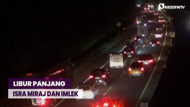 Libur Panjang Isra Miraj dan Imlek, Volume Arus Lalu Lintas di Tol Cipularang Meningkat