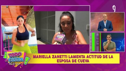 Mariella Zanetti lamenta actitud de la esposa de Christian Cueva: "Una mujer se debe querer y respetar"