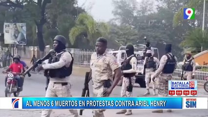 Haitianos exigen la salida del Gobierno del primer ministro Ariel Henry | Emisión Estelar SIN con Alicia Ortega
