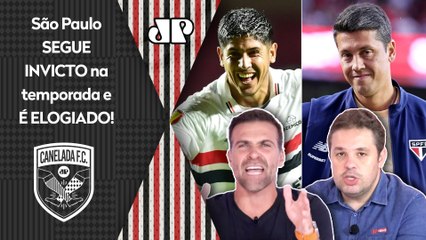 "Ele tem MAIS TÍTULO que DERROTA no São Paulo! Cara, o SPFC tá MUITO CONFIANTE e..." VEJA DEBATE!