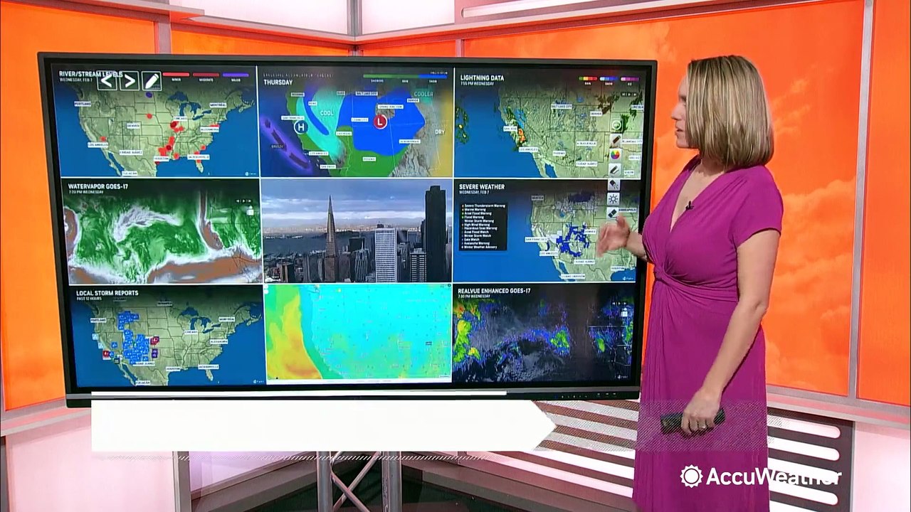 Stormy pattern keeps cranking through California