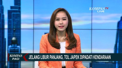 Video herunterladen: Jelang Libur Panjang, Tol Jakarta-Cikampek Dipadati Kendaraan