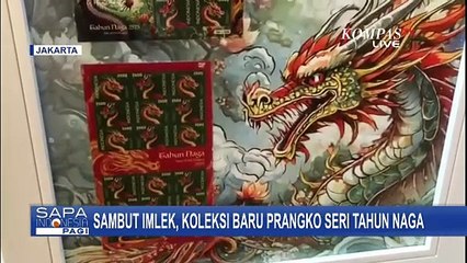 Download Video: Sambut Imlek, PT Pos Indonesia Bersama Kominfo Terbitkan Koleksi Baru Prangko Seri Tahun Naga Kayu