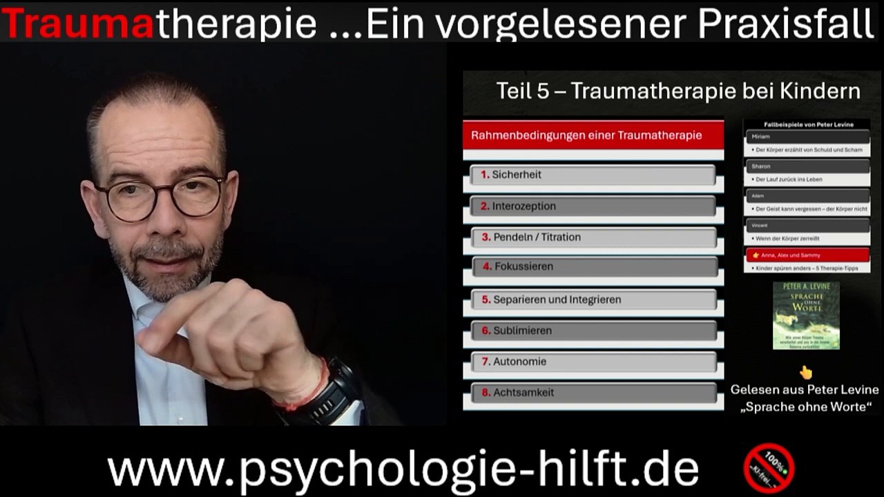Traumatherapie bei kindern - teil 5 - traumatherapie
