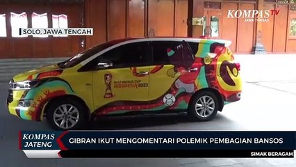Gibran Ikut Mengomentari Polemik Pembagian Bansos