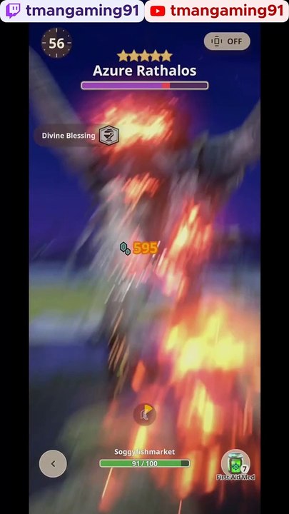 Monster Hunter Now-5 Star Azure Rathalos