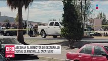 Asesinan al cuñado del senador Ricardo Monreal en Fresnillo, Zacatecas