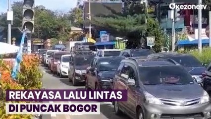 One Way Arah Puncak Bogor Diberlakukan Pagi Ini