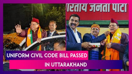 Uniform Civil Code Bill Passed In Uttarakhand: CM Dhami Says, ‘Clear Guidelines For Live-In Couples’