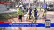Chorrillos: nueva rotura de tubería provocó aniego en la Costa Verde