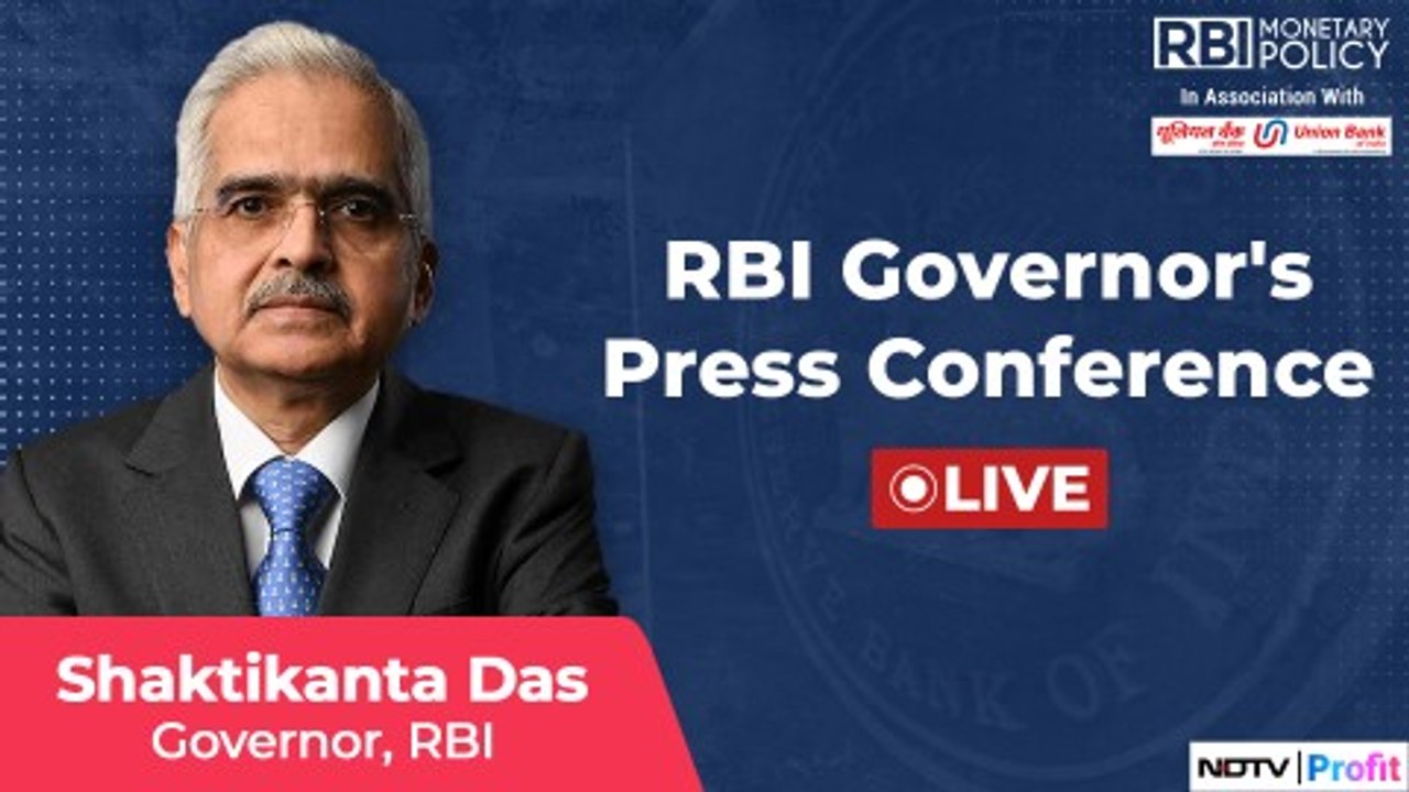 RBI Governor Press Conference LIVE | Shaktikanta Das LIVE | RBI Monetary Policy 2024 LIVE News