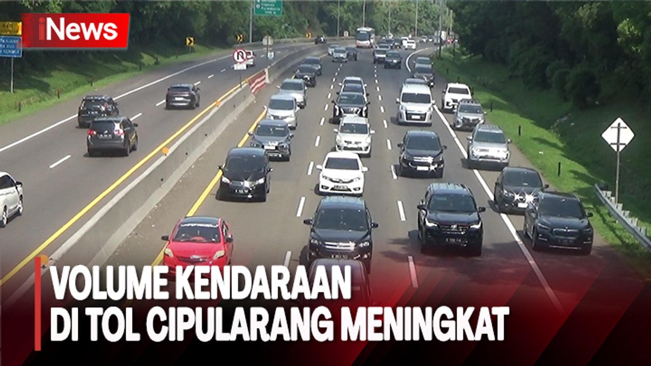 Libur Panjang Isra Mi'raj, Volume Kendaraan di Tol Cipularang Meningkat
