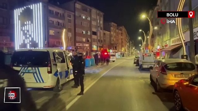 Bolu’da gece saatlerinde ortalık karıştı: 7 gözaltı