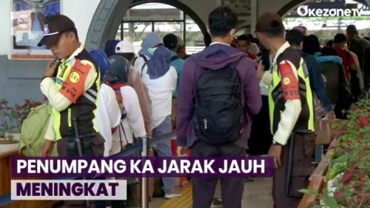 Libur Panjang Akhir Pekan, Penumpang KA Jarak Jauh Meningkat