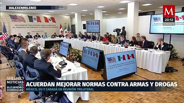 México, Estados Unidos y Canadá firman acuerdos de seguridad trilateral