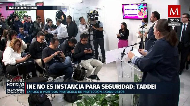 INE presenta protocolo de seguridad para candidaturas, detalles revelados por Janeth López Ponce