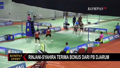 Tampil Cemerlang di 2023, Rinjani-Syahira Dapat Bonus dari PB Djarum