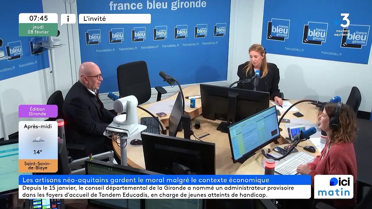 Gérard Gomez président de la chambre des métiers et de l'artisanat de la Nouvelle Aquitaine