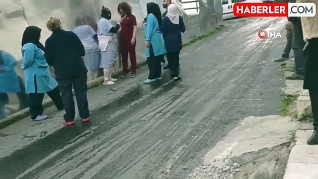 Şişli'de estetik ameliyatı olan kadın masrafları ödememek için kaçmaya çalıştı