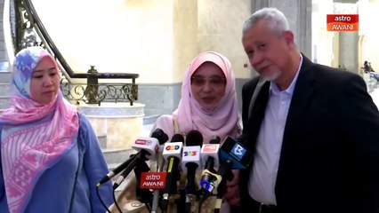 "Kami terima dengan reda, doakan kami kuat.." - Kakak Allahyarham Nazrin