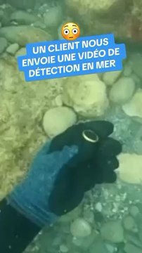 Belle trouvaille en mer pour ce prospecteur équipé du XP DEUS 2 FMF