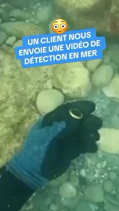 Belle trouvaille en mer pour ce prospecteur équipé du XP DEUS 2 FMF