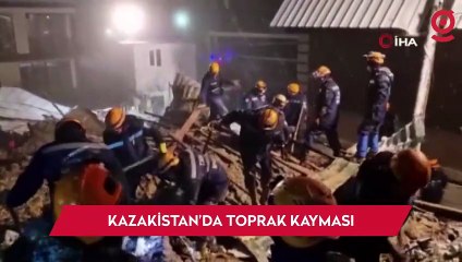 Kazakistan’da toprak kayması: 1 kişi yaşamını yitirdi