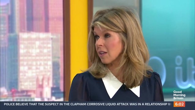 Kate Garraway says ‘I am lucky’ as she makes Good Morning Britain return