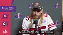 Kittle ready to compete against childhood hero Kelce