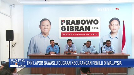 Dugaan Surat Suara Dicoblos di Malaysia: TKN Laporkan ke Bawaslu, TPN MInta Publik Tak Tergesa-gesa