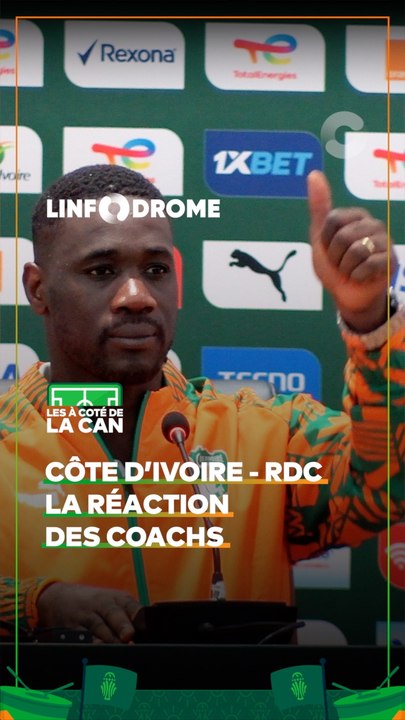 LES À CÔTÉ DE LA CAN: Côte d'Ivoire - RDC, Réactions des coachs après le match #SHORT