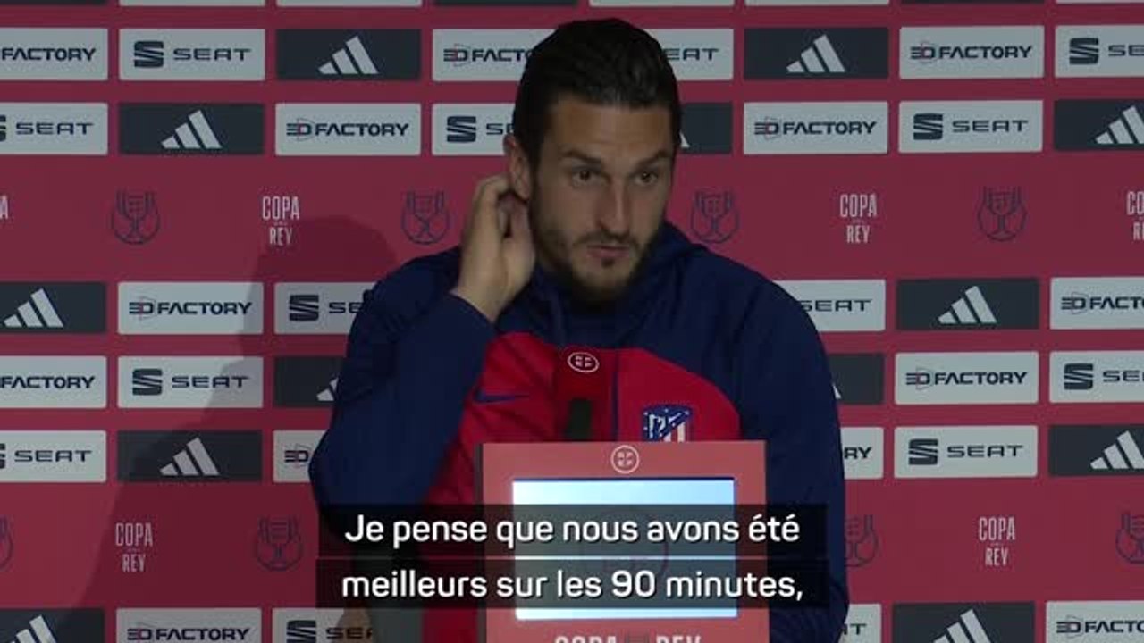 Atlético - Koke : "Nous avons été meilleurs, même avec deux jours de repos en moins"