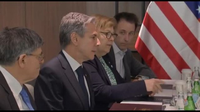 Tel Aviv, Blinken incontra i membri del gabinetto di guerra israeliano
