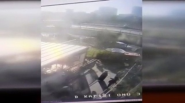 Adliyedeki terör saldırısının yeni görüntüleri ortaya çıktı