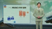 [날씨] 내일, 예년보다 추위 덜해...오전까지 짙은 안개 / YTN