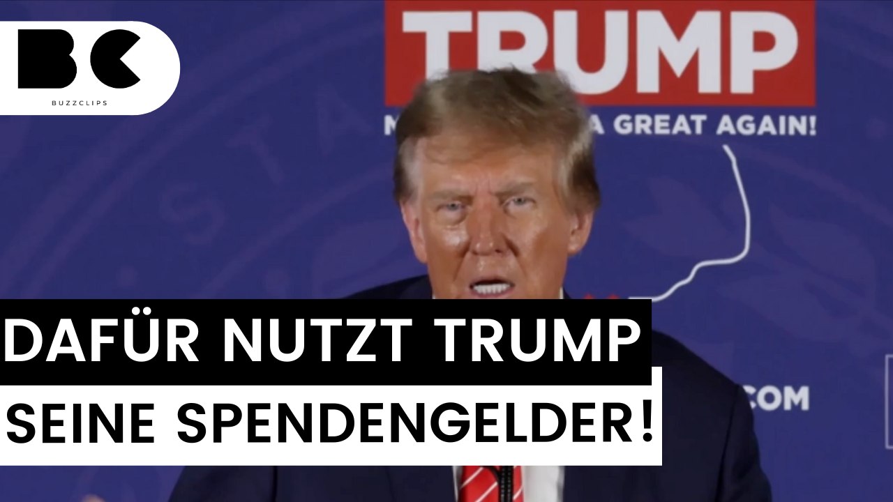 Trump nutzte Spendengelder für private Anwaltskosten