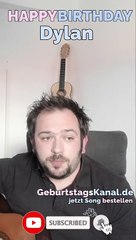 Happy Birthday, Dylan! Geburtstagsgrüße an Dylan