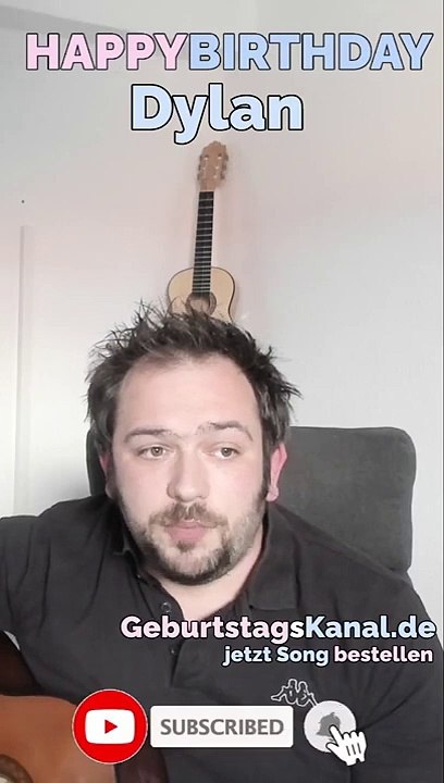 Happy Birthday, Dylan! Geburtstagsgrüße an Dylan