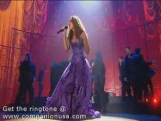 Leona Lewis Live - Bleeding Love w/lyrics - BRIT Awards 2008