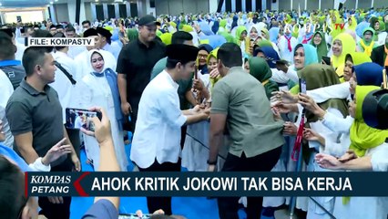 Ahok Jelaskan Maksud Pernyataanya Sebut Jokowi Tak Bisa Kerja