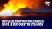 Islande: les images de la nouvelle éruption volcanique, la 6e en deux ans