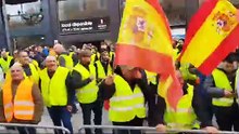 Protesta de agricultores en la Subdelegación