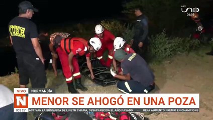 Menor ahogado en una poza