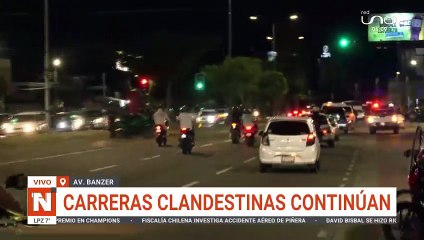 Continúan las carreras clandestinas en la Av. Banzer