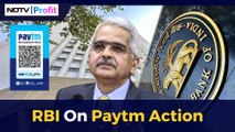 RBI On Paytm Action | NDTV Profit