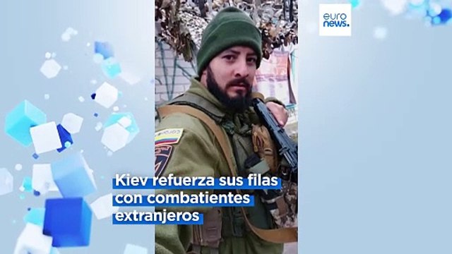 El ejército de Ucrania contrata mercenarios colombianos