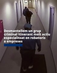 Desmantelado un grupo criminal especializado en robos a empresas