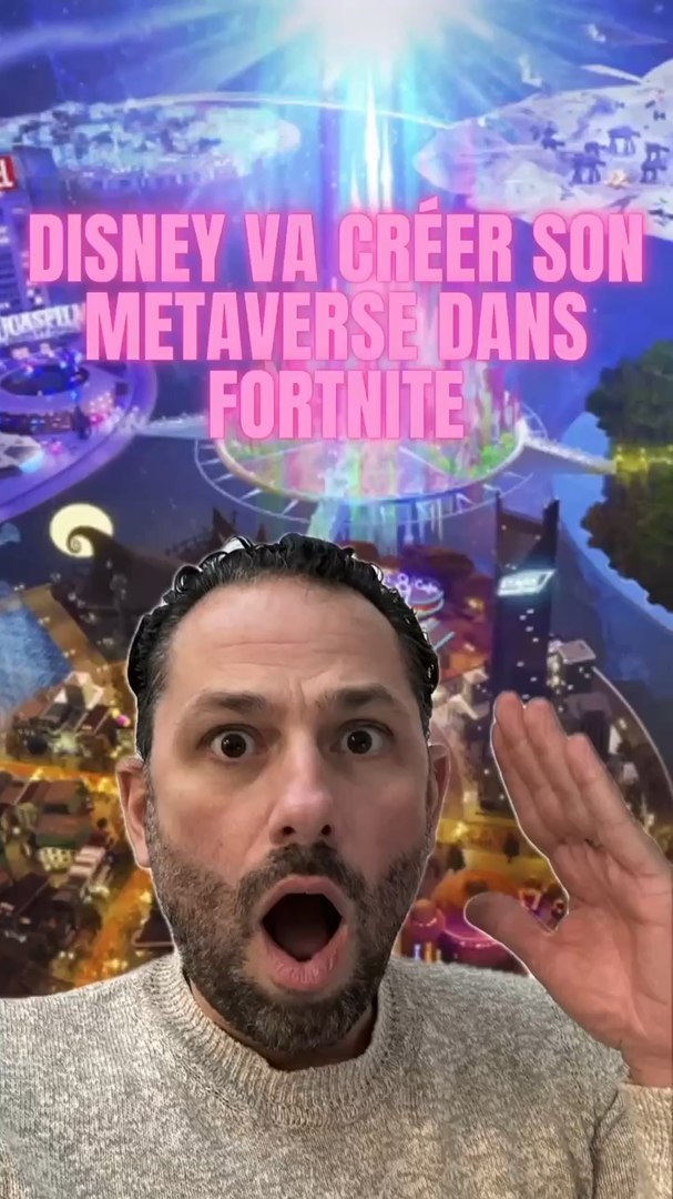 ⁣Disney va créer son metaverse dans Fortnite !