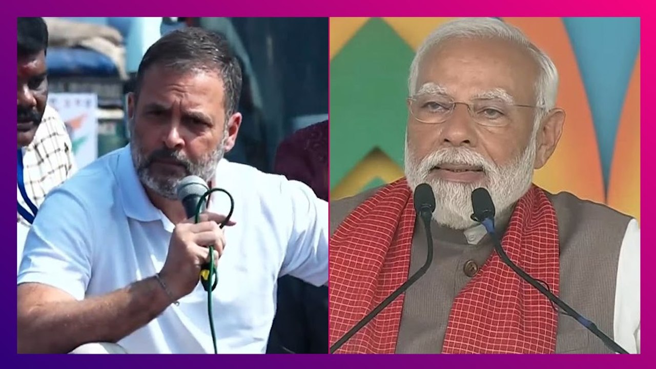 Rahul Gandhi এর দাবি, 'জন্মগত ওবিসি নন নরেন্দ্র মোদী'