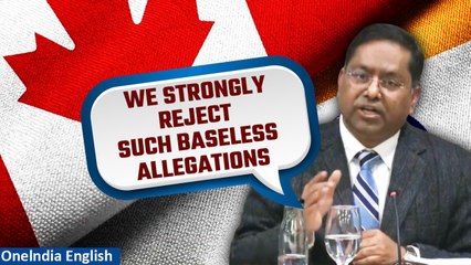 Download Video: India denies Canada's election interference charge, says MEA spokesperson Randhir Jaiswal | Oneindia